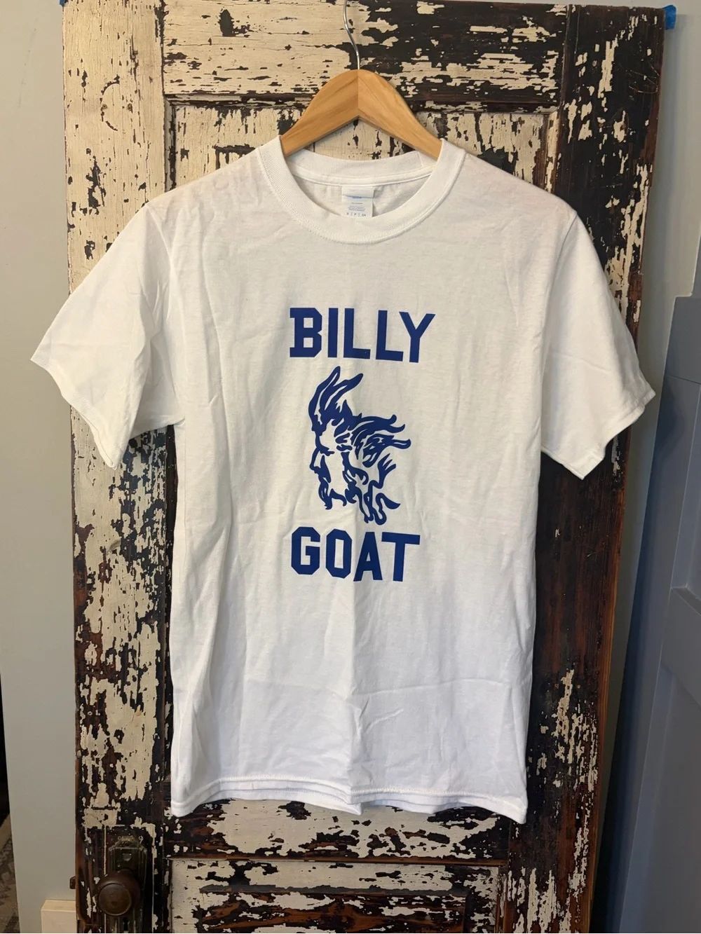 Billy Goat restaurant Chicago icon. Cheeseburger. SNL. Belushi. Size small. Vtg